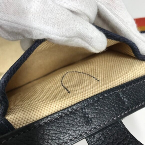 HERMES Rocabal Backpack Bag 2WAY Bag Hand Bag Backpack - Picture 2 of 13